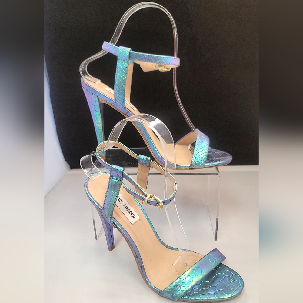 Steve Madden Iridescent Strappy Heels